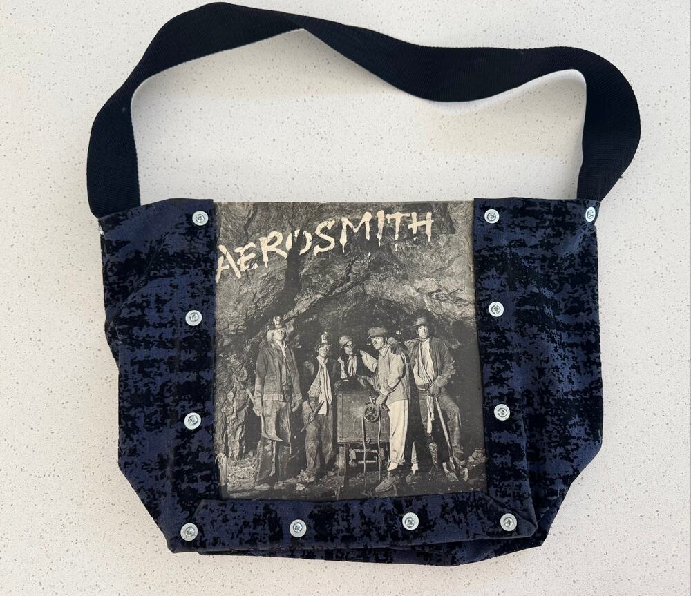 1970s Aerosmith Rocks Album Cover Handcrafted Shoulder Bag